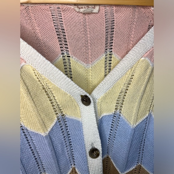 Hem&Thread knit cardigan S - Picture 4 of 7